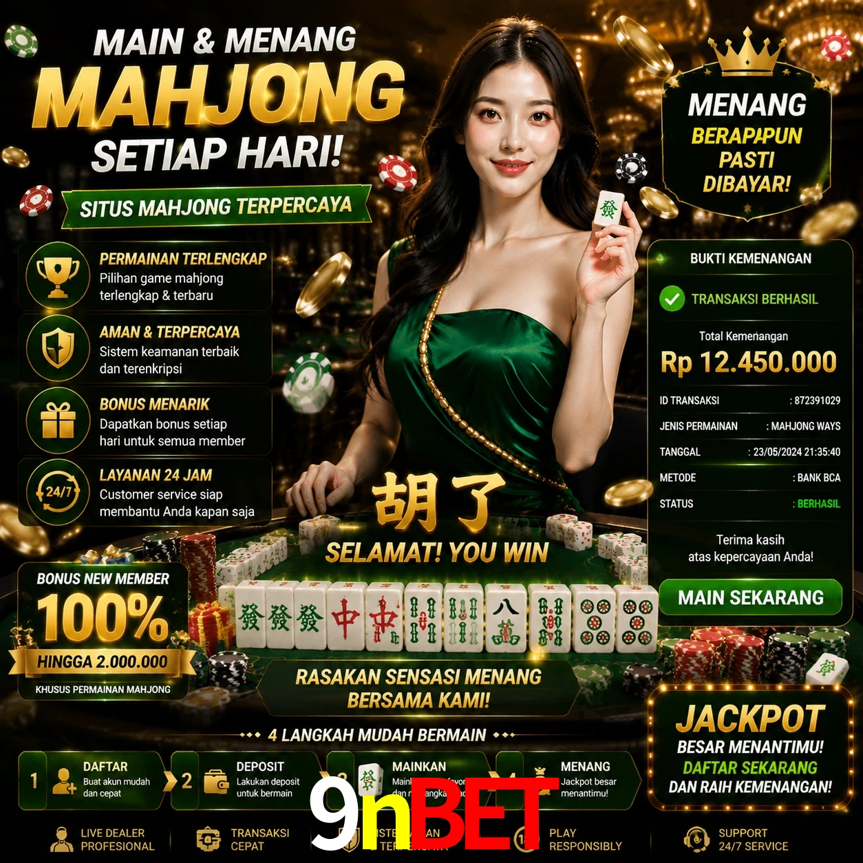 Ganhar e sacar na 9nbet